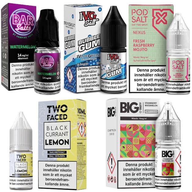 E-liquid with Nic. Salts (10ml)