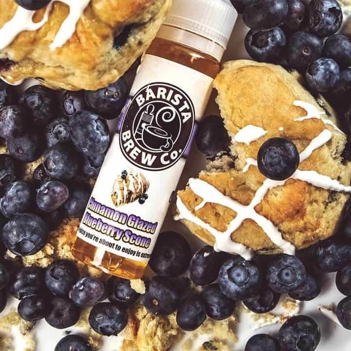 Cinnamon Glazed Blueberry Scone Barista Brew Shortfill 50ml