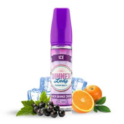 Black Orange Crush Dinner Lady Ice Shortfill 50ml
