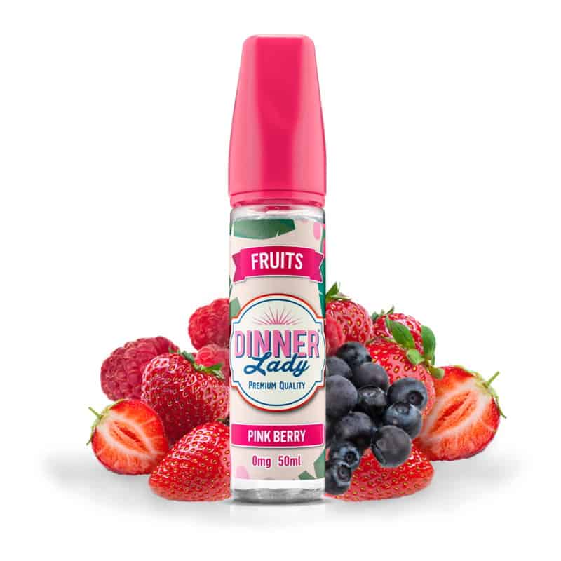 Pink Berry Dinner Lady Fruits Shortfill 50ml