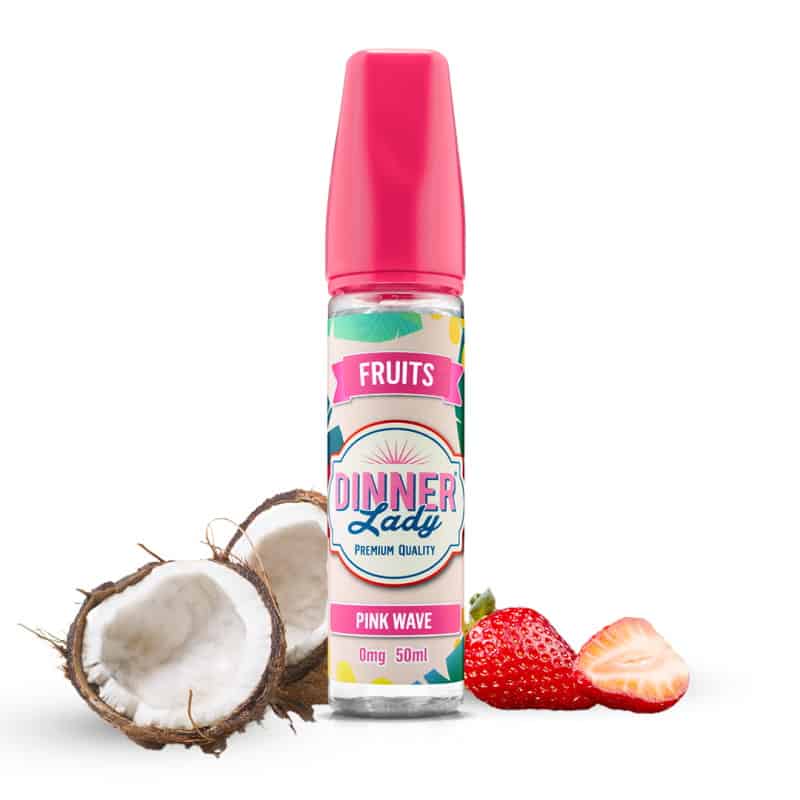 Pink Wave Dinner Lady Fruits Shortfill 50ml