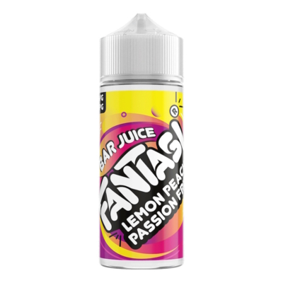 Lemon Peach Passion Fruit by Fantasi Bar Juice (100ml Zero Nicotine Shortfill)