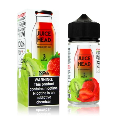 Strawberry Kiwi by Juice Head (100ml Zero Nicotine Shortfill)