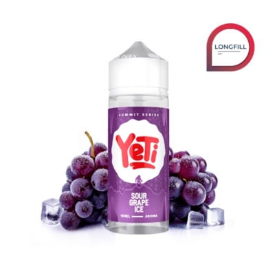 Sour Grape Ice by Yeti Summit Series (10ml Zero Nicotine Longfill)